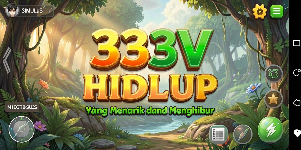 Tangkapan layar gameplay 333V menampilkan simulasi kehidupan yang realistis dan menarik.