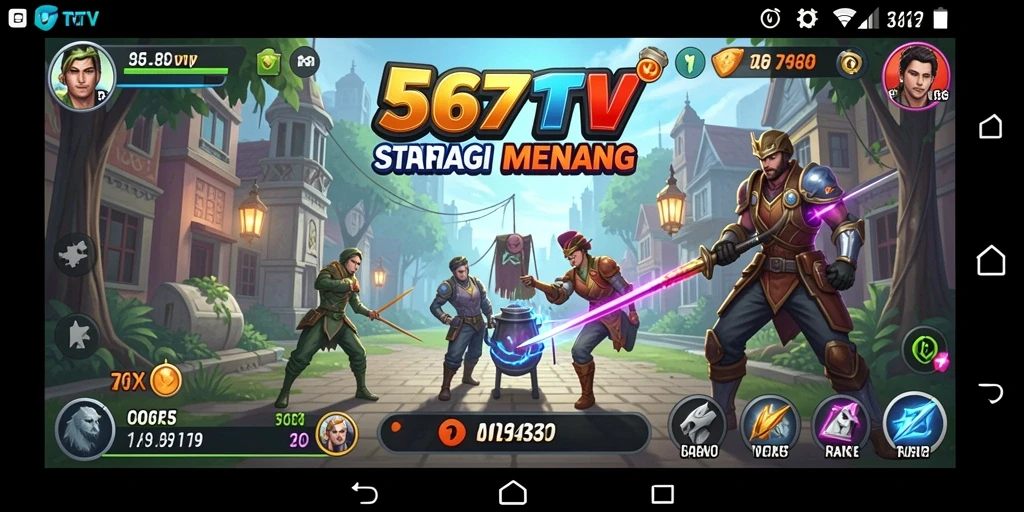 Tangkapan layar gameplay <strong>567TV</strong> menampilkan pemain yang merencanakan strategi pertempuran.
