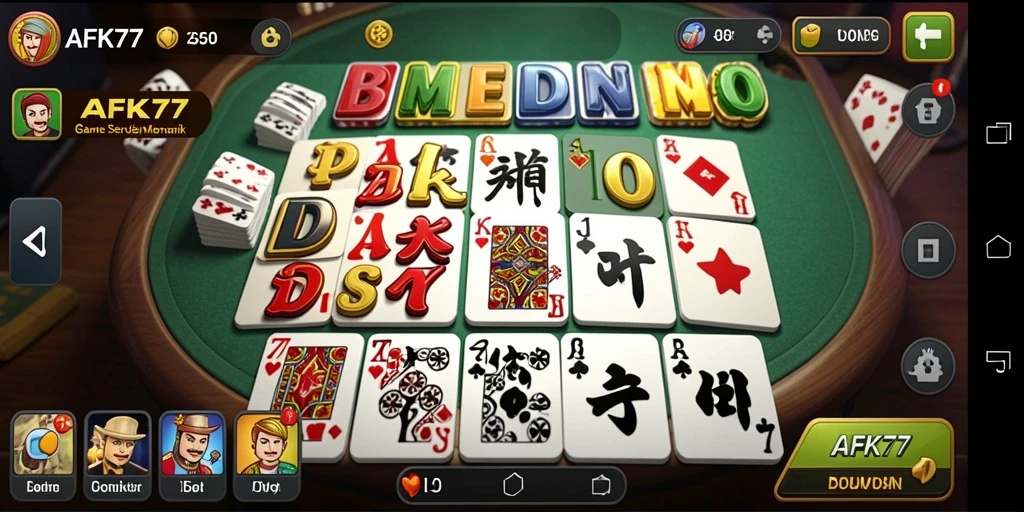 Screenshot gameplay AFK77 yang seru dan menantang.