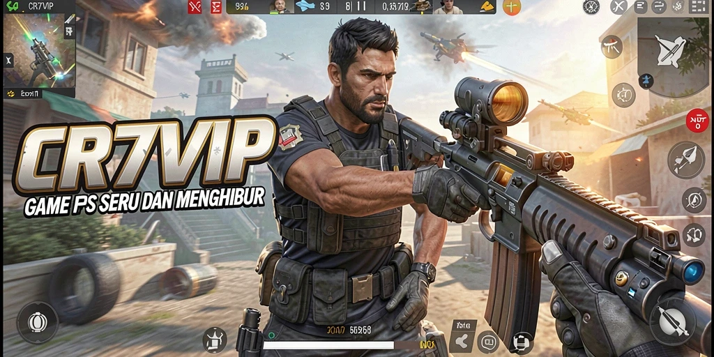 Tampilan dinamis dari gameplay seru CR7VIP.