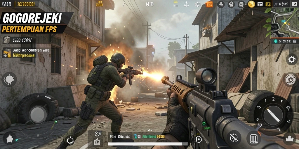 Tangkapan layar dari gameplay seru GOGOREJEKI yang mengesankan.
