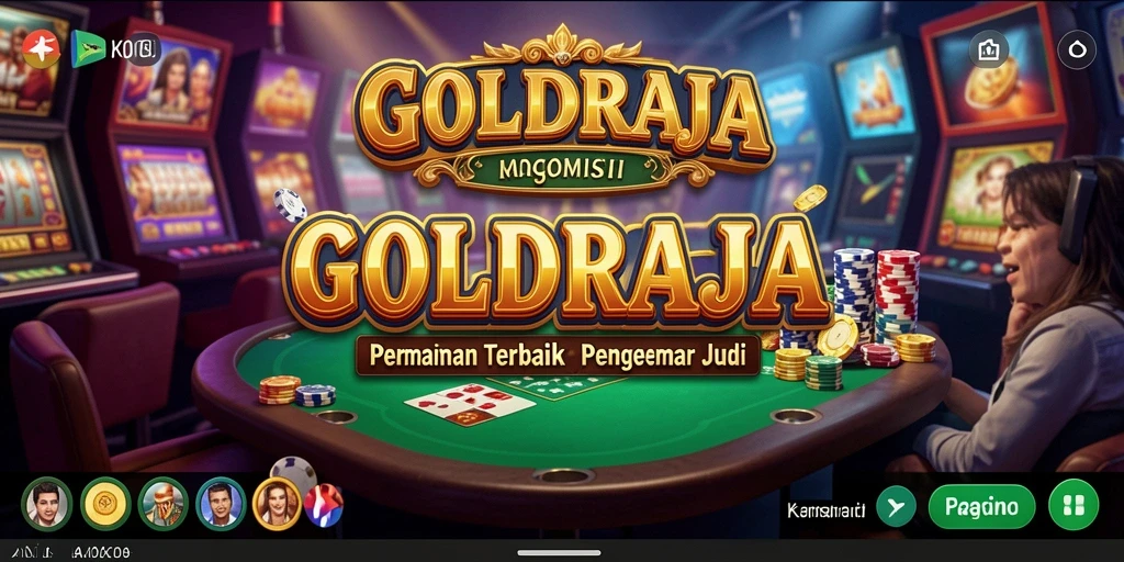 Screenshot saat bermain <strong>GOLDRAJA</strong> menunjukkan keseruan permainan Kasino yang menegangkan.
