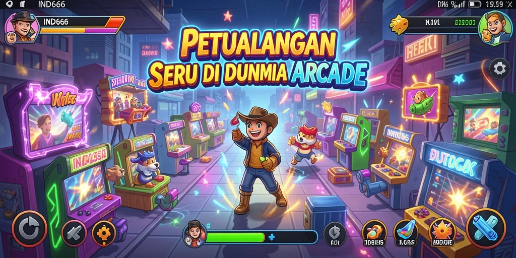 Tampilan menarik dari gameplay seru IND666.