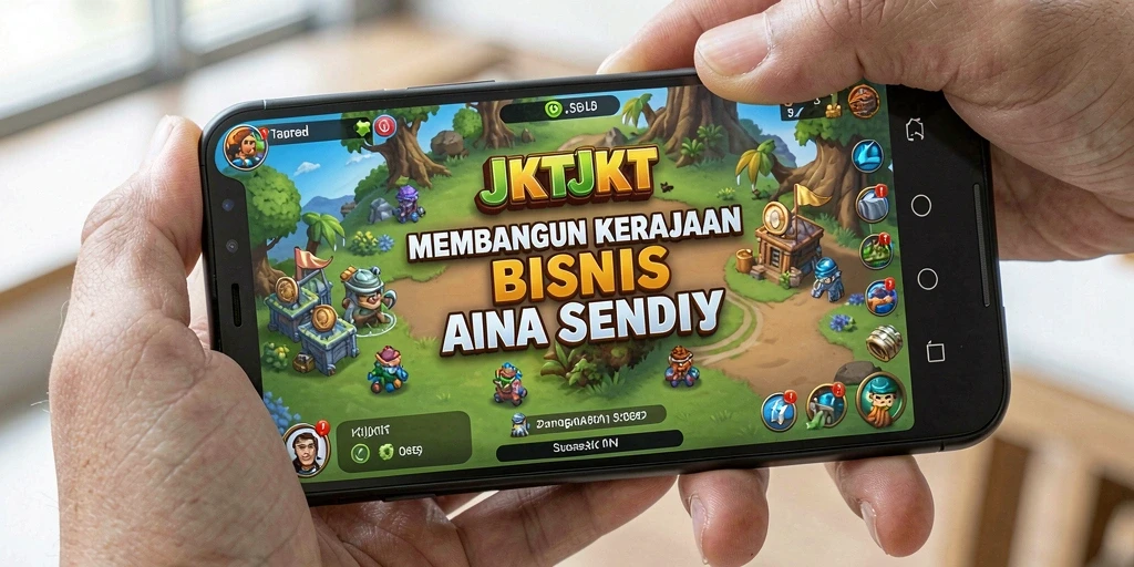 Tampilan gameplay mendebarkan di JKTJKT yang penuh strategi.
