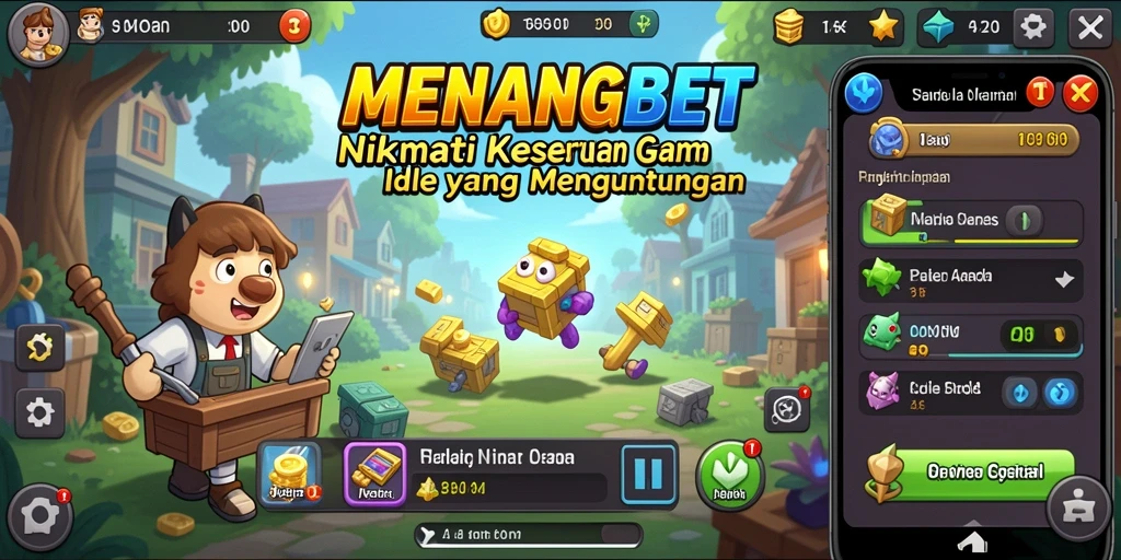 Tampilan gameplay Idle yang menarik di MENANGBET.