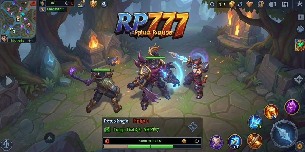 Tampilan gameplay ARPG yang mengasyikkan dan penuh aksi.