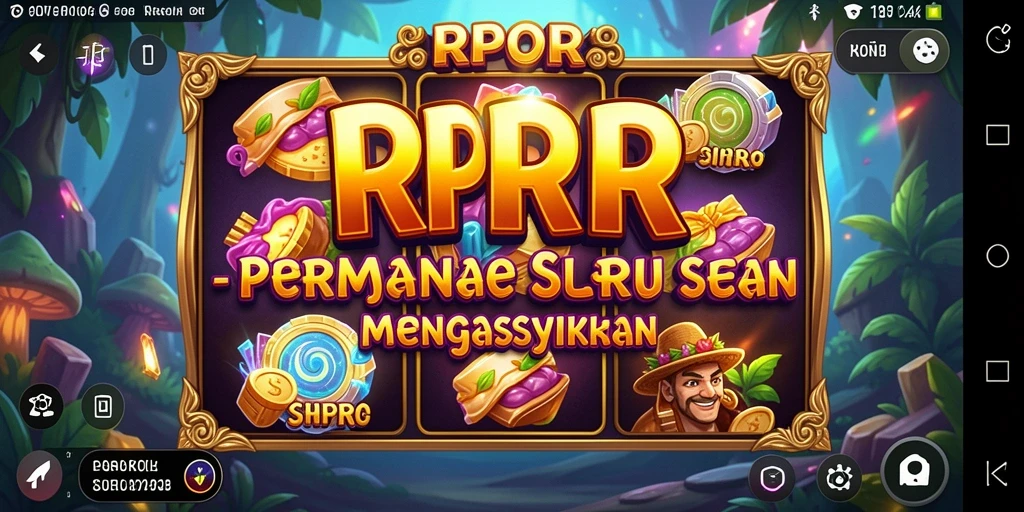 Tampilan gameplay Slot RPRR yang seru dan menarik.