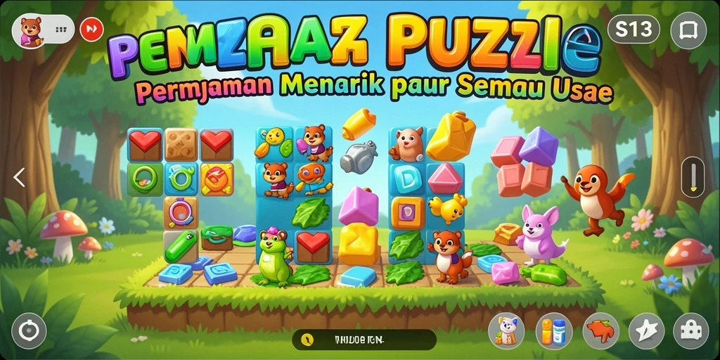 Gameplay menarik S13 dengan tantangan puzzle yang seru.