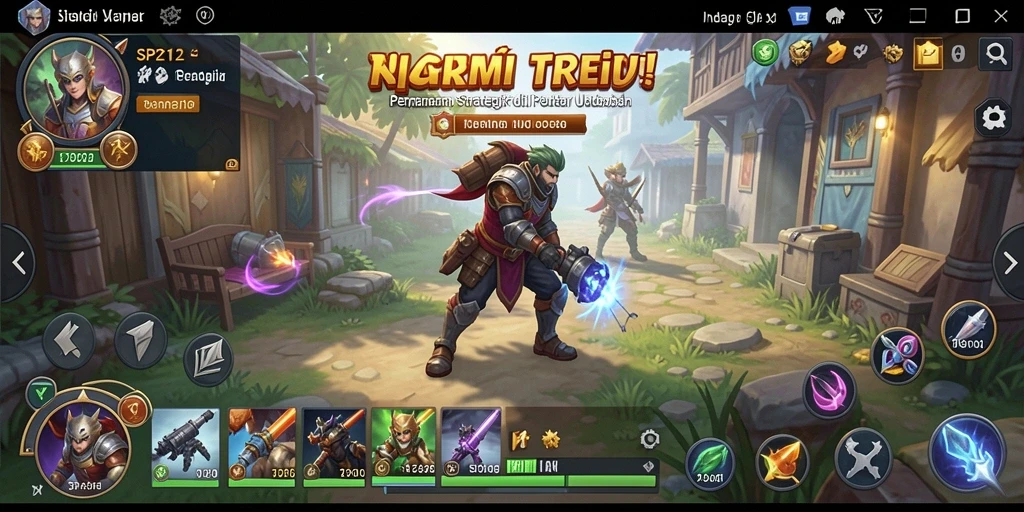 Tampilan gameplay strategi menarik dari SP212 yang penuh aksi.
