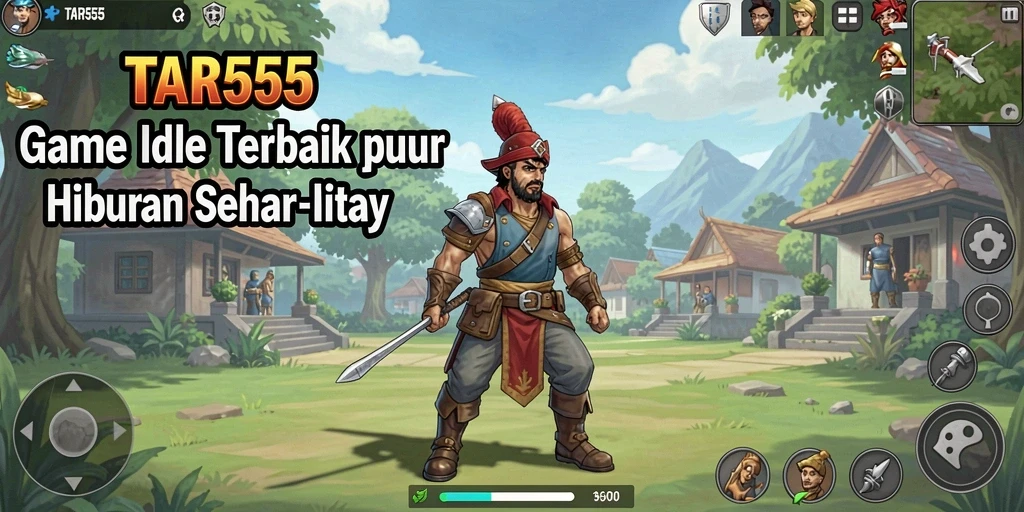 Gameplay seru TAR555 yang membuat ketagihan dan menenangkan.